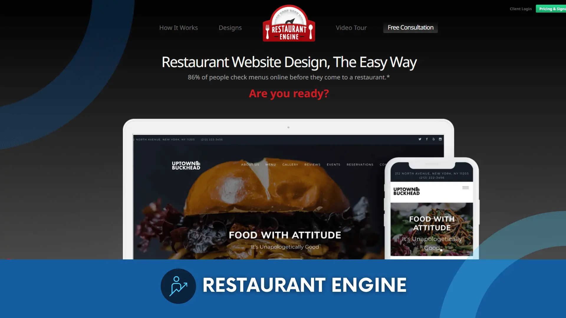 Restaurant Engine Website Designing Agency
